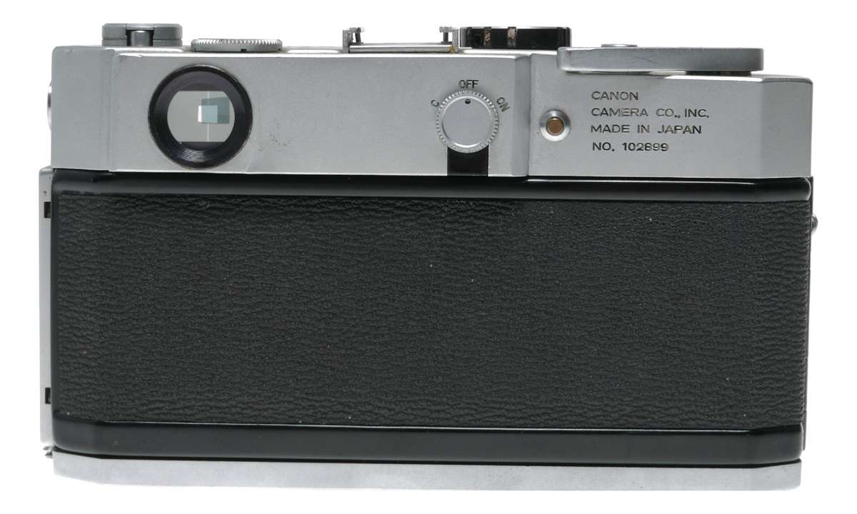 Canon 7S rangefinder 35mm chrome vintage film camera 2.8/50mm lens