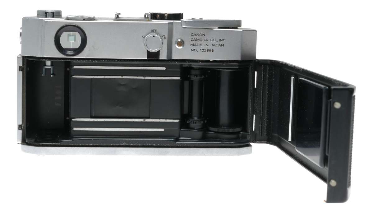 Canon 7S rangefinder 35mm chrome vintage film camera 2.8/50mm lens
