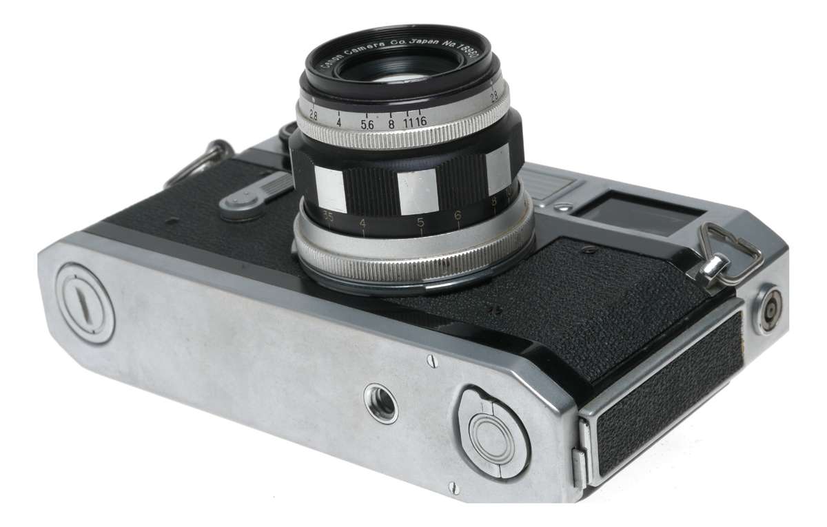 Canon 7S rangefinder 35mm chrome vintage film camera 2.8/50mm lens