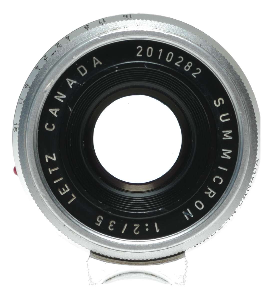 Leica Summicron 1:2/35mm f/2 M lens 8-Element Silver vintage