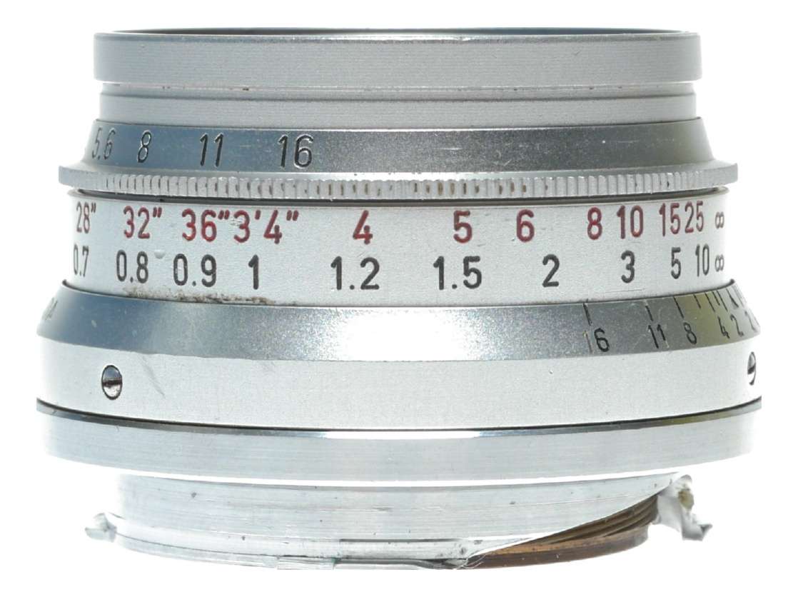 Leica Summicron 1:2/35mm f/2 M lens 8-Element Silver vintage