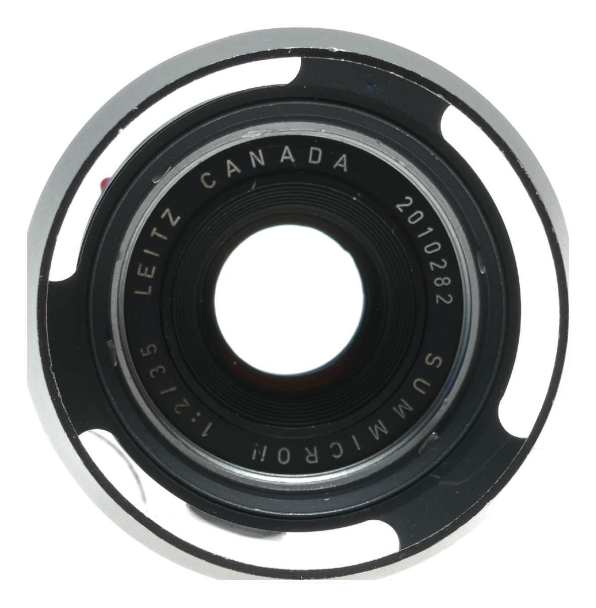 Leica Summicron 1:2/35mm f/2 M lens 8-Element Silver vintage