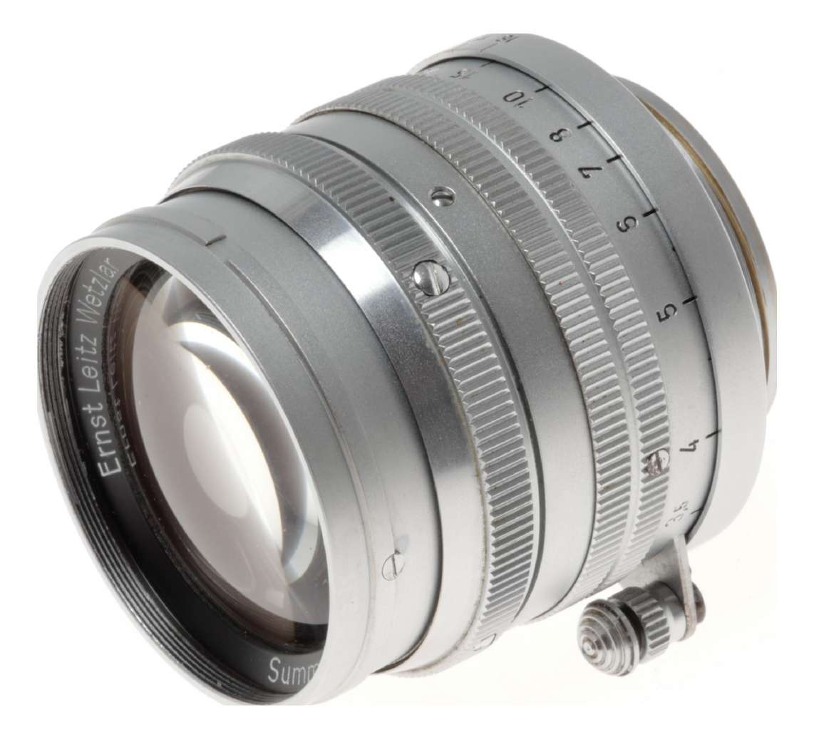 Leitz Just Serviced Leica Summarit f=5cm 1:1.5 Prime M39 RF coupled lens