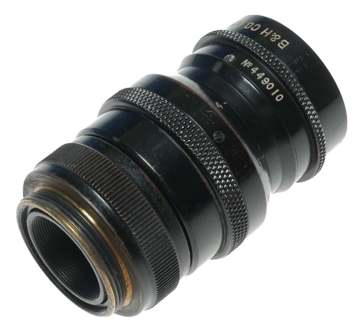 Bell Howell 3 inch f/4 Telate Cine Lens C-Mount for Bolex Beaulieu