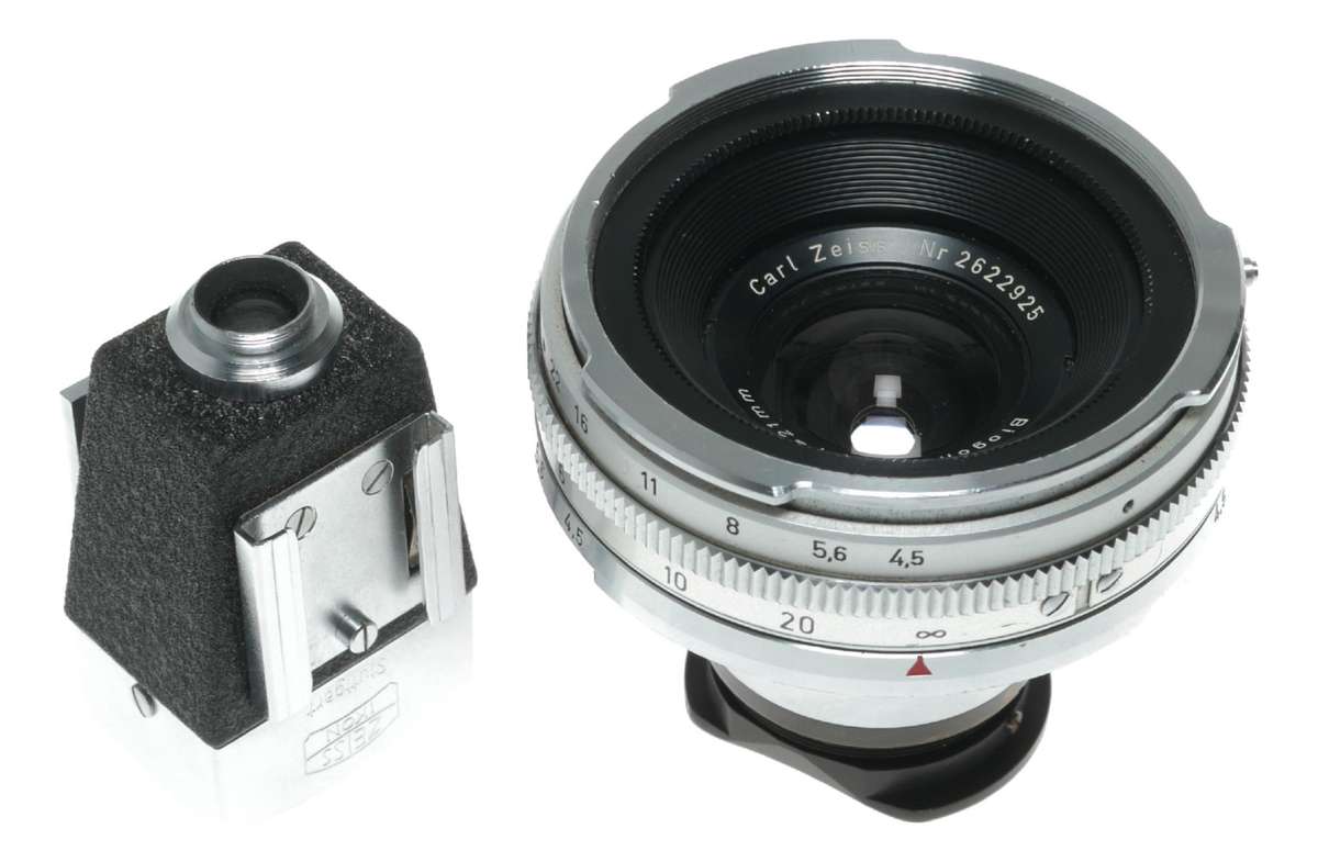 Zeiss Biogon 21mm f/4.5 Lens Kit with Viewfinder for Contarex