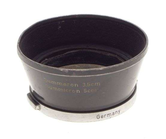 LEICA lens hood shade 2/50 Summicron 5cm 3.5/25mm Summaron 3.5cm snap-on type