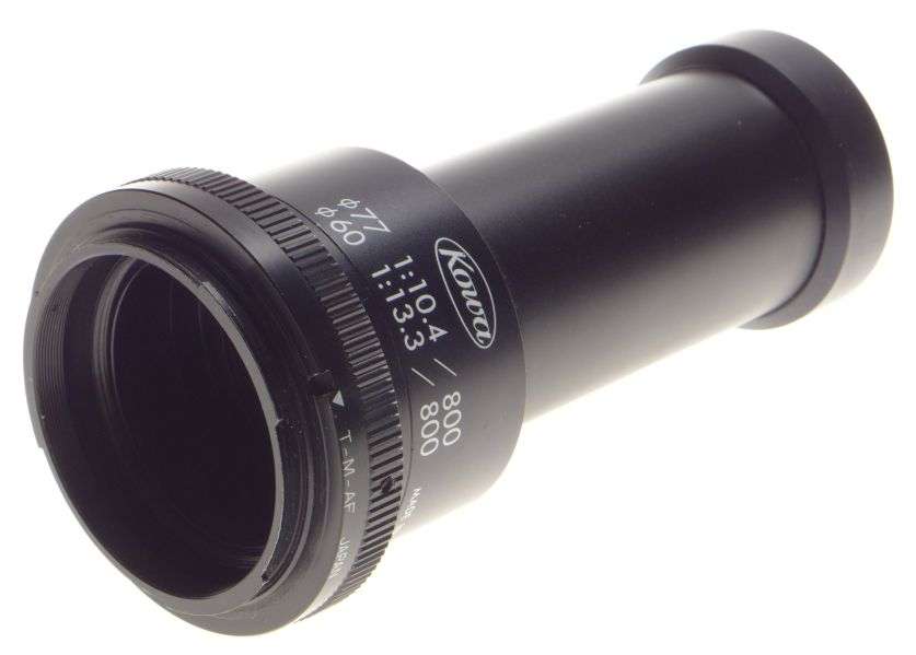 KOWA 800mm digiscope camera attachment 1:10.4 and 13.3 T-M-AF adapter excellent