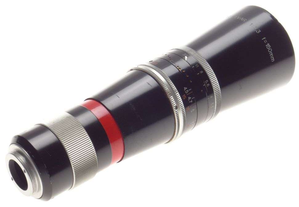 Macro-Yvar 1:3.3 f=150mm C-mount lens micro 4/3 black magic 3.3/150mm cap hood