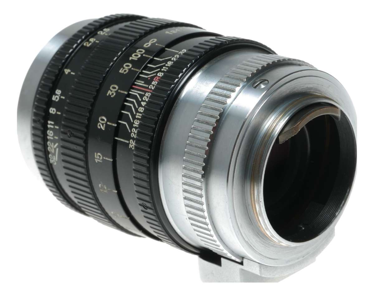 Nippon Kogaku NIKKOR-P 10.5cm F2.5 lens cased Beautiful