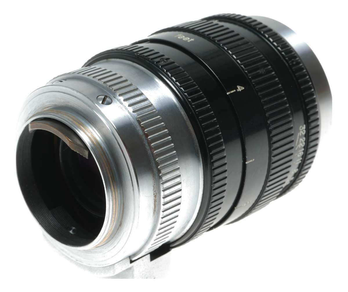 Nippon Kogaku NIKKOR-P 10.5cm F2.5 lens cased Beautiful