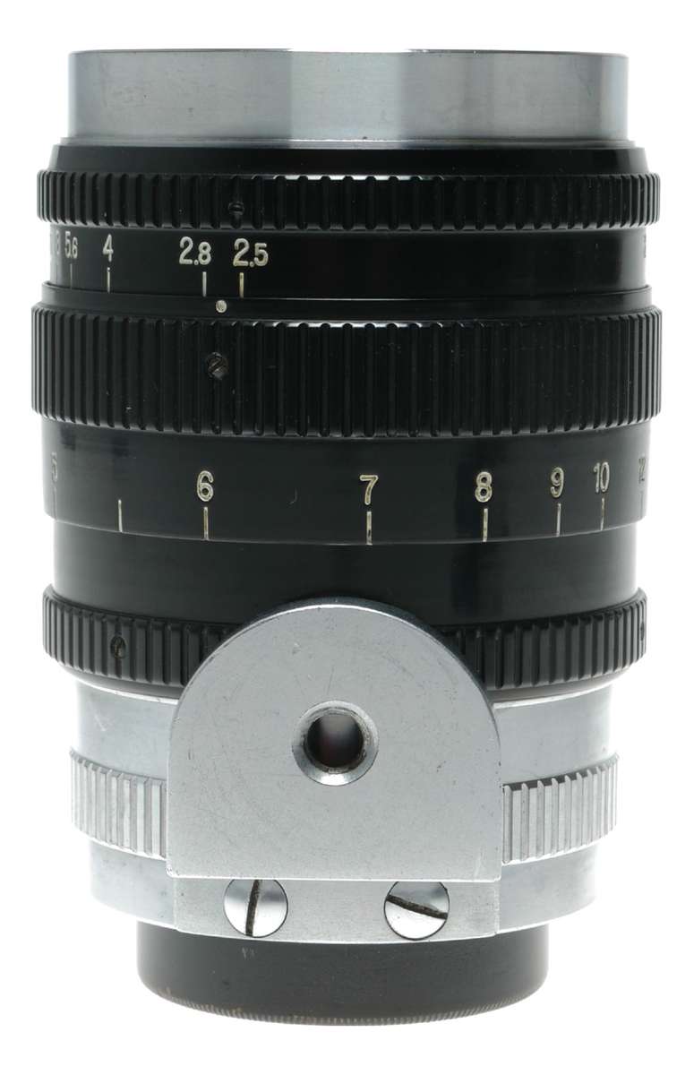 Nippon Kogaku NIKKOR-P 10.5cm F2.5 lens cased Beautiful