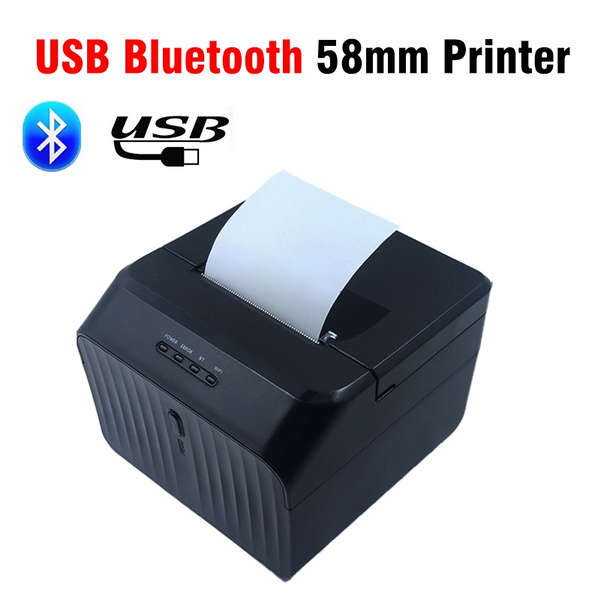 Till slip printer - Portable inkless Thermal Printer USB / Wireless Bluetooth [BRAND NEW]