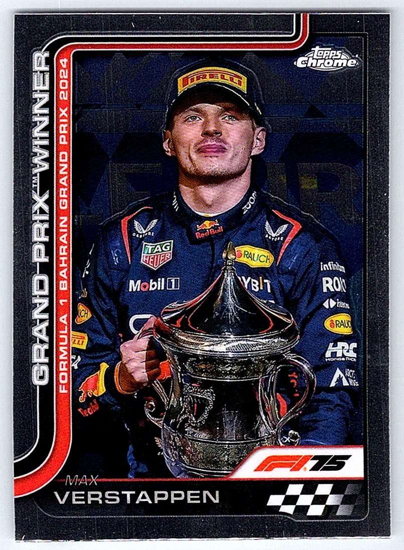 Max Verstappen F1 Topps Chrome 2025 #93 - NM