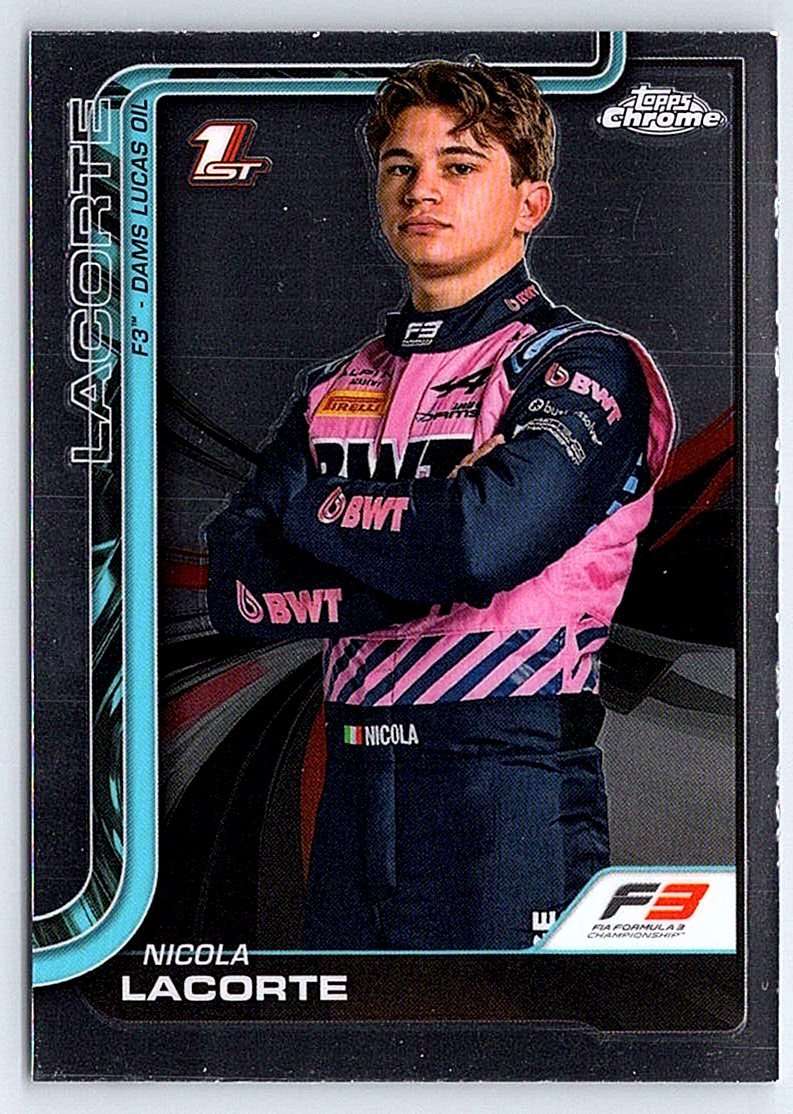 NICOLA LA CORTE F1 Topps Chrome 2025 #71 - NM
