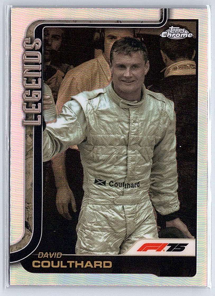 David Coulthard F1 Topps Chrome 2025 #151 (Refractor) - NM