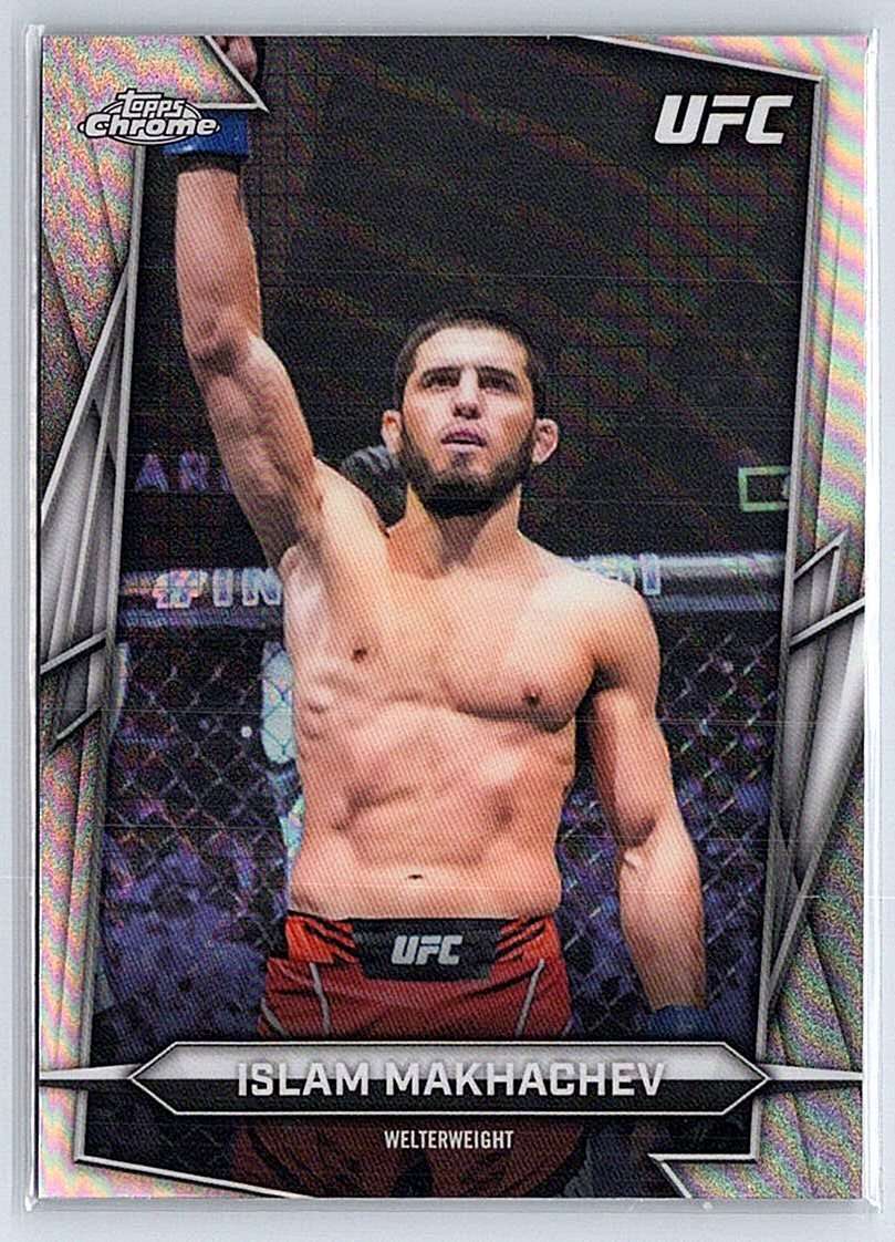 Islam Makhachev 2025 Topps Finest UFC #47 - NM