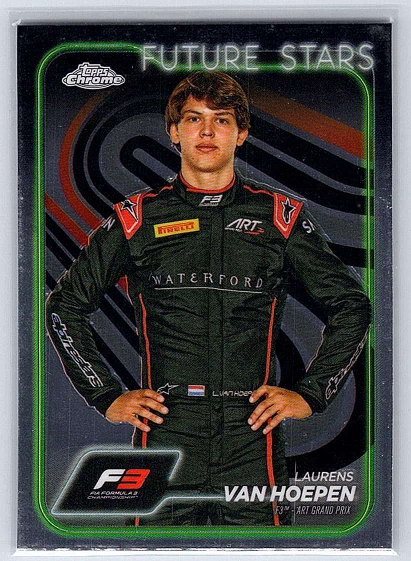 Laurens Van Hoepen F1 Topps Chrome 2024 #65 - NM