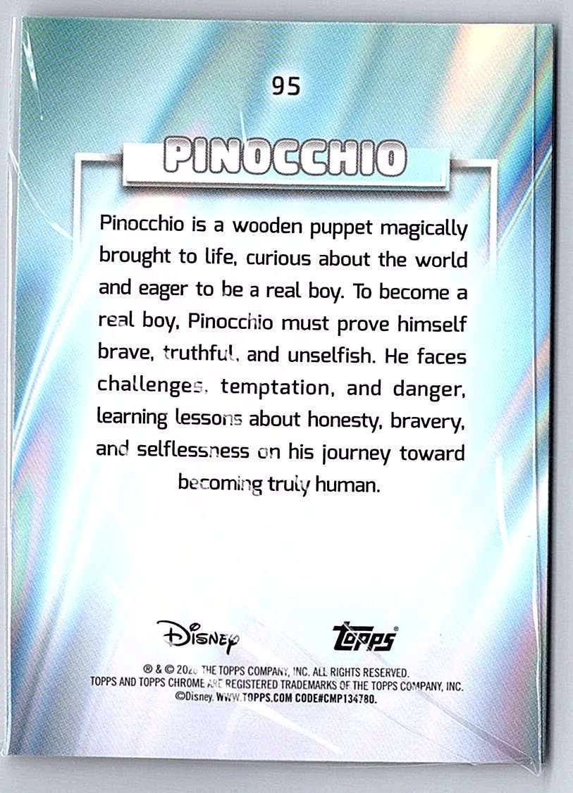 Pinocchio Topps Disney Chrome 2026 #95 - NM