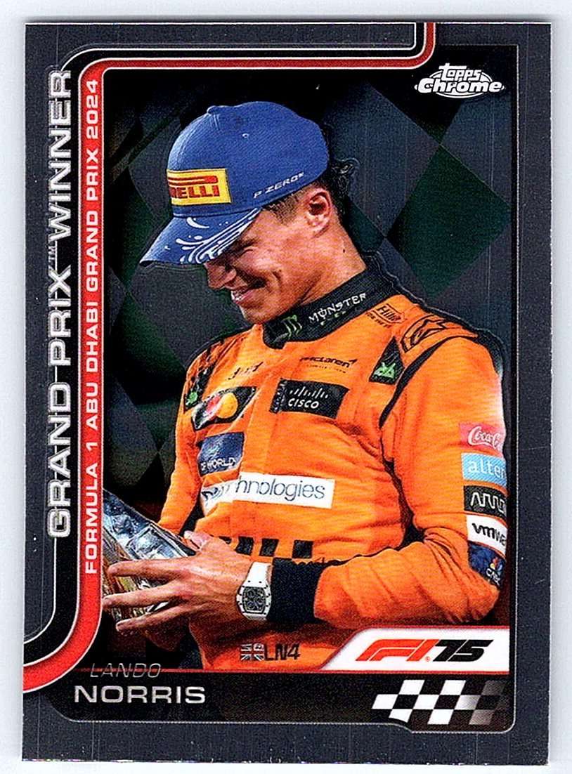 Lando Norris F1 Topps Chrome 2025 #116 - NM