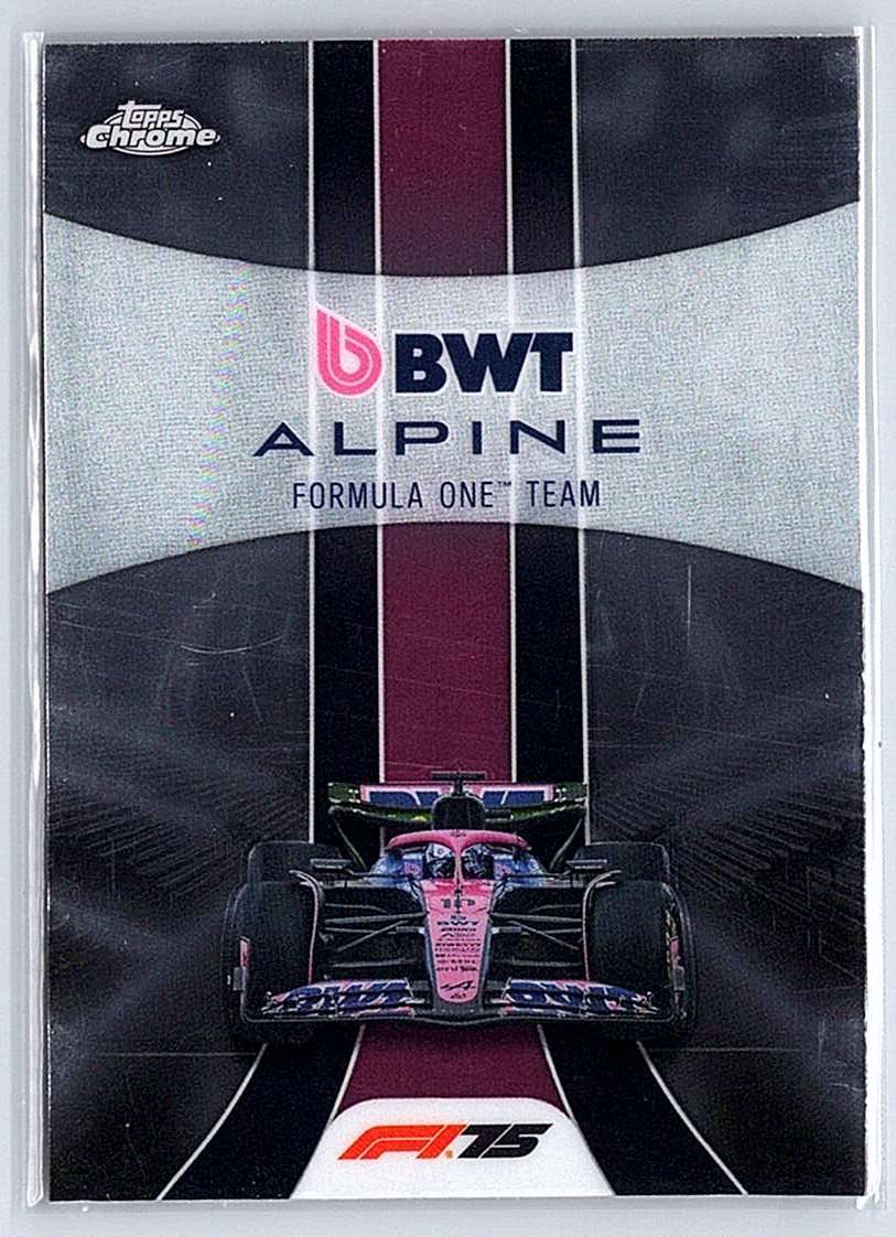 Alpine Formula One Team F1 Topps Chrome 2025 #181 - NM