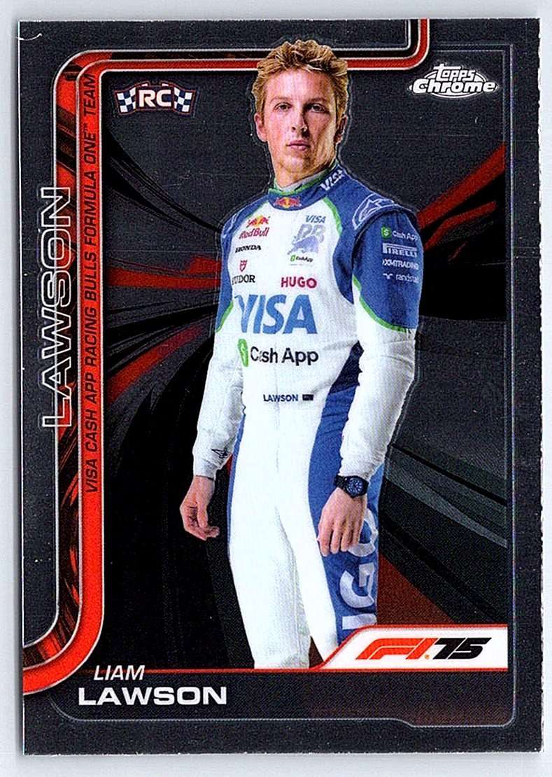 Liam Lawson F1 Topps Chrome 2025 #11 RC - NM