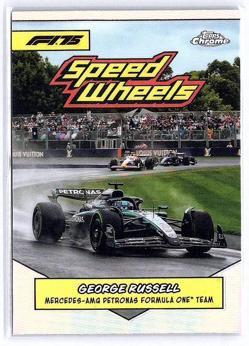 George Russell F1 Topps Chrome 2025 #75-MAMG - NM