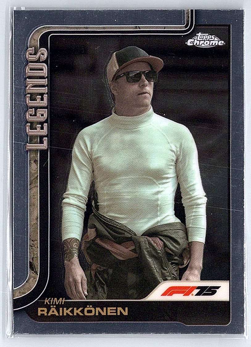 Kimi Rikknen F1 Topps Chrome 2025 #157 - NM