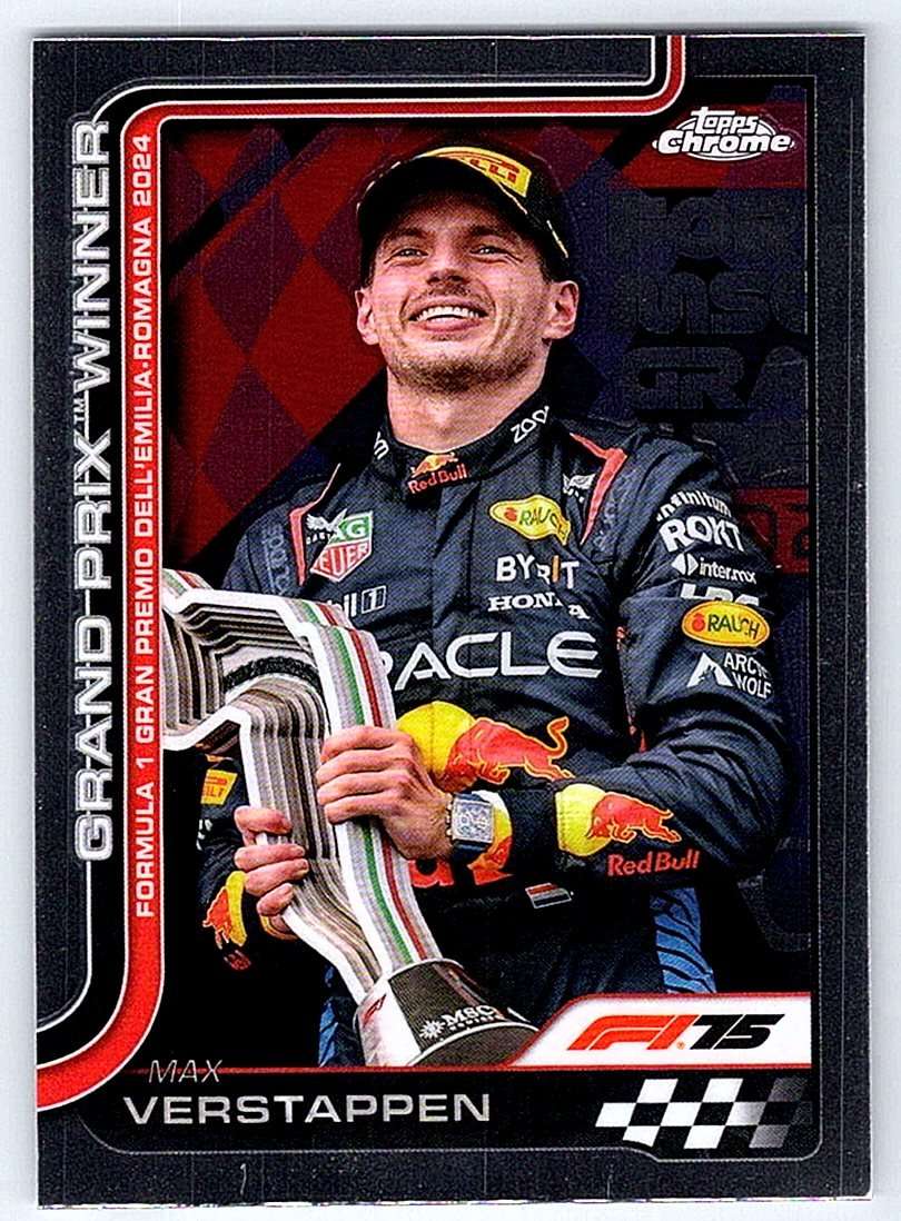 MAX VERSTAPPEN F1 Topps Chrome 2025 #99 - NM