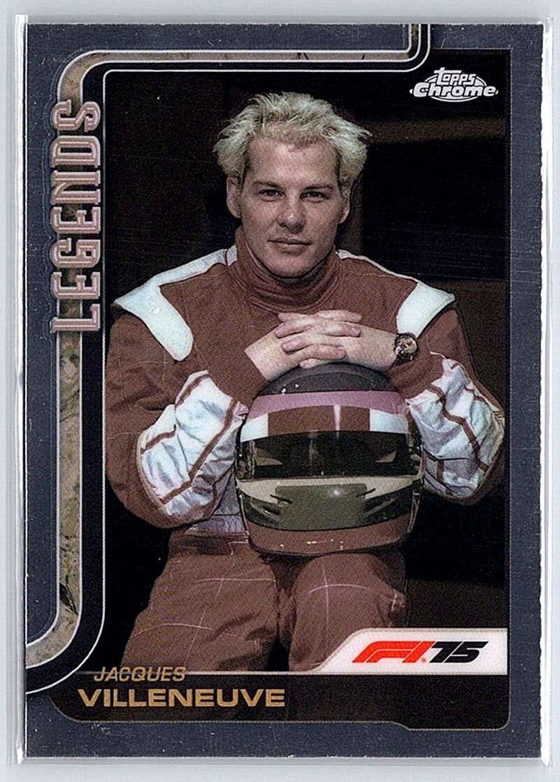 Jacques Villeneuve F1 Topps Chrome 2025 #163 - NM
