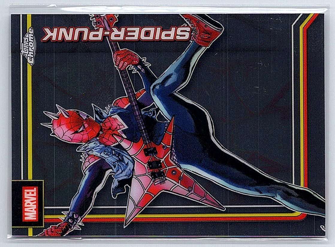 Spider-Punk Topps Marvel Comics Chrome 2026 #166 - NM