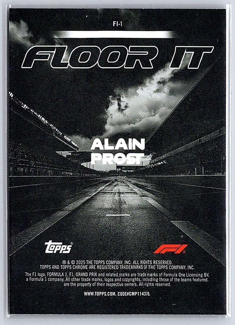 Floor It F1 Topps Chrome 2025 #FI-1 - NM