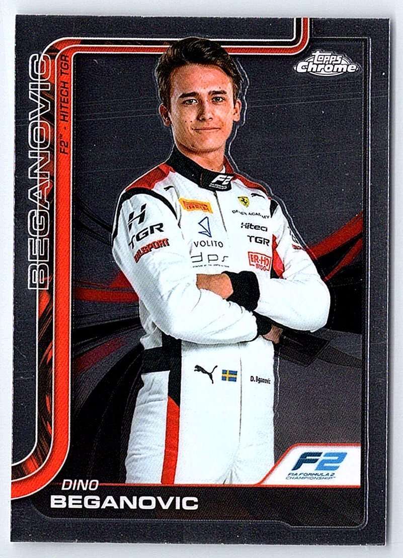 Dino Beganovic F1 Topps Chrome 2025 #27 - NM