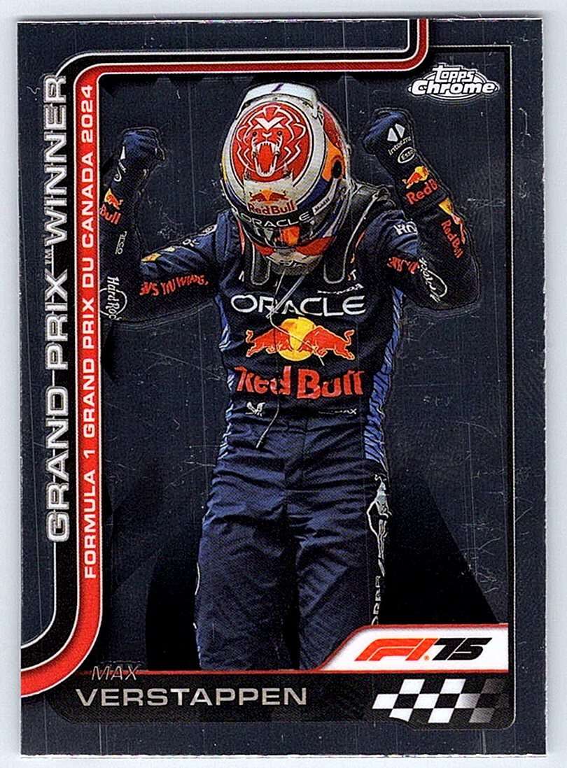 Max Verstappen F1 Topps Chrome 2025 #101 - NM