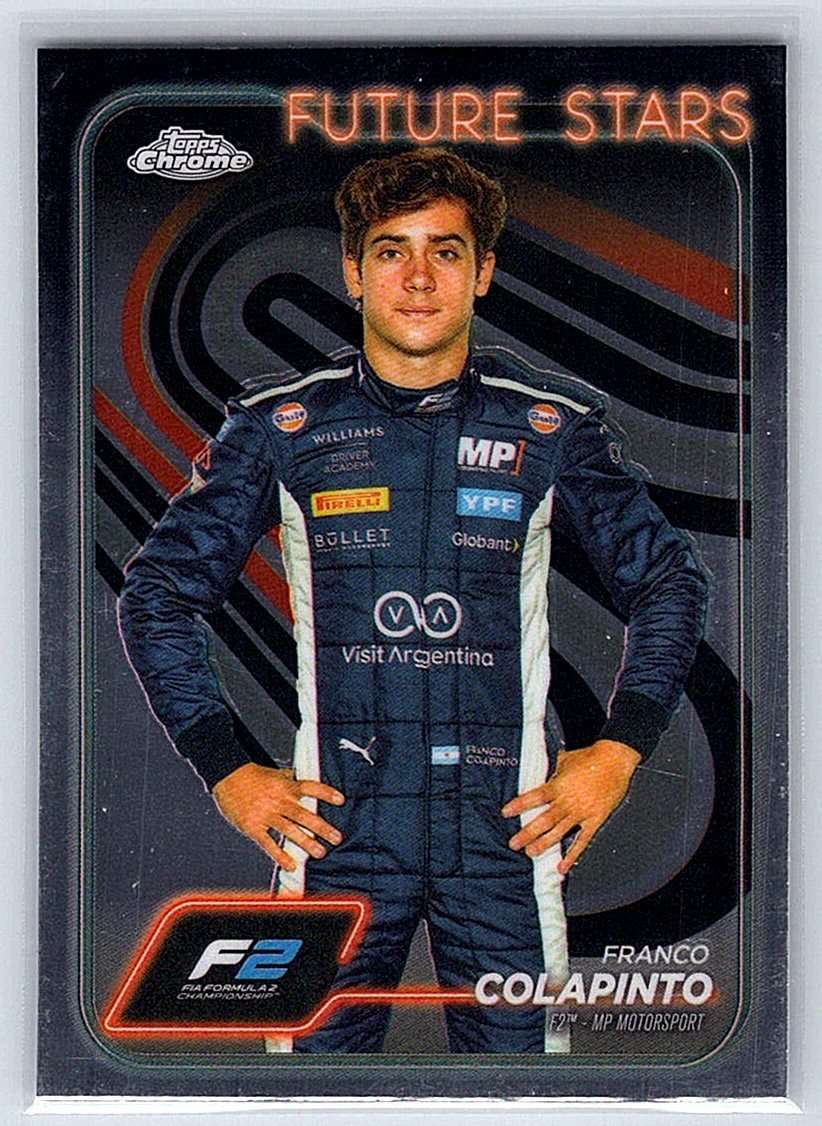 Franco Colapinto F1 Topps Chrome 2024 #24 - NM