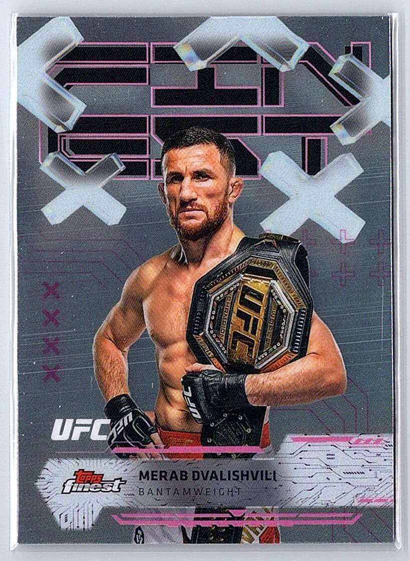 Merab Dvalishvili 2025 Topps Finest UFC #36 - NM