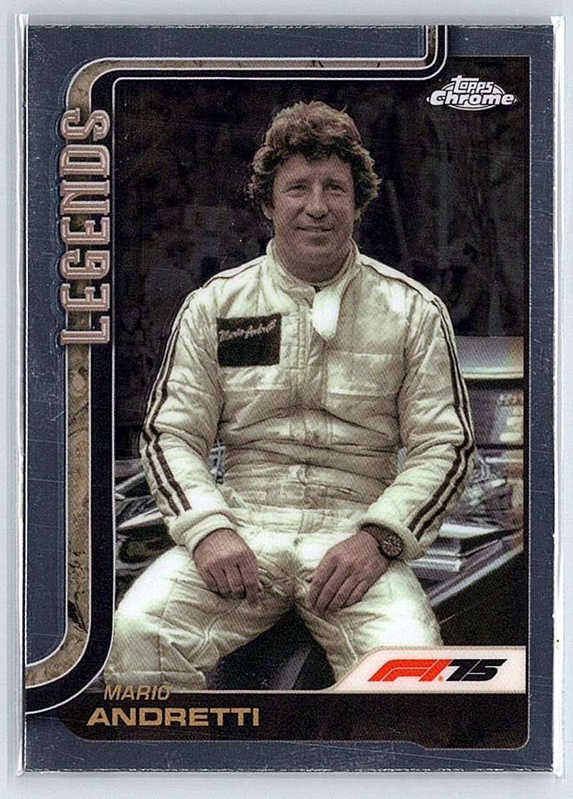 Mario Andretti F1 Topps Chrome 2025 #161 - NM