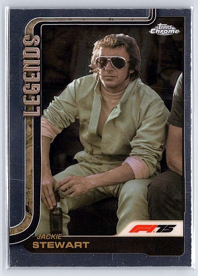 Jackie Stewart F1 Topps Chrome 2025 #154 - NM