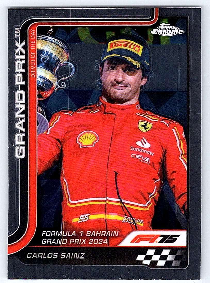 CARLOS SAINZ F1 Topps Chrome 2025 #122 - NM