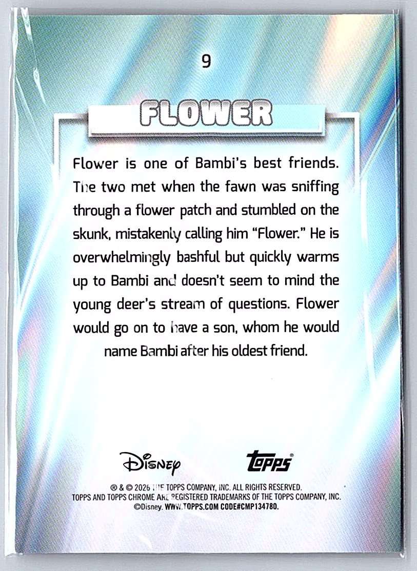 Flower Topps Disney Chrome 2026 - NM
