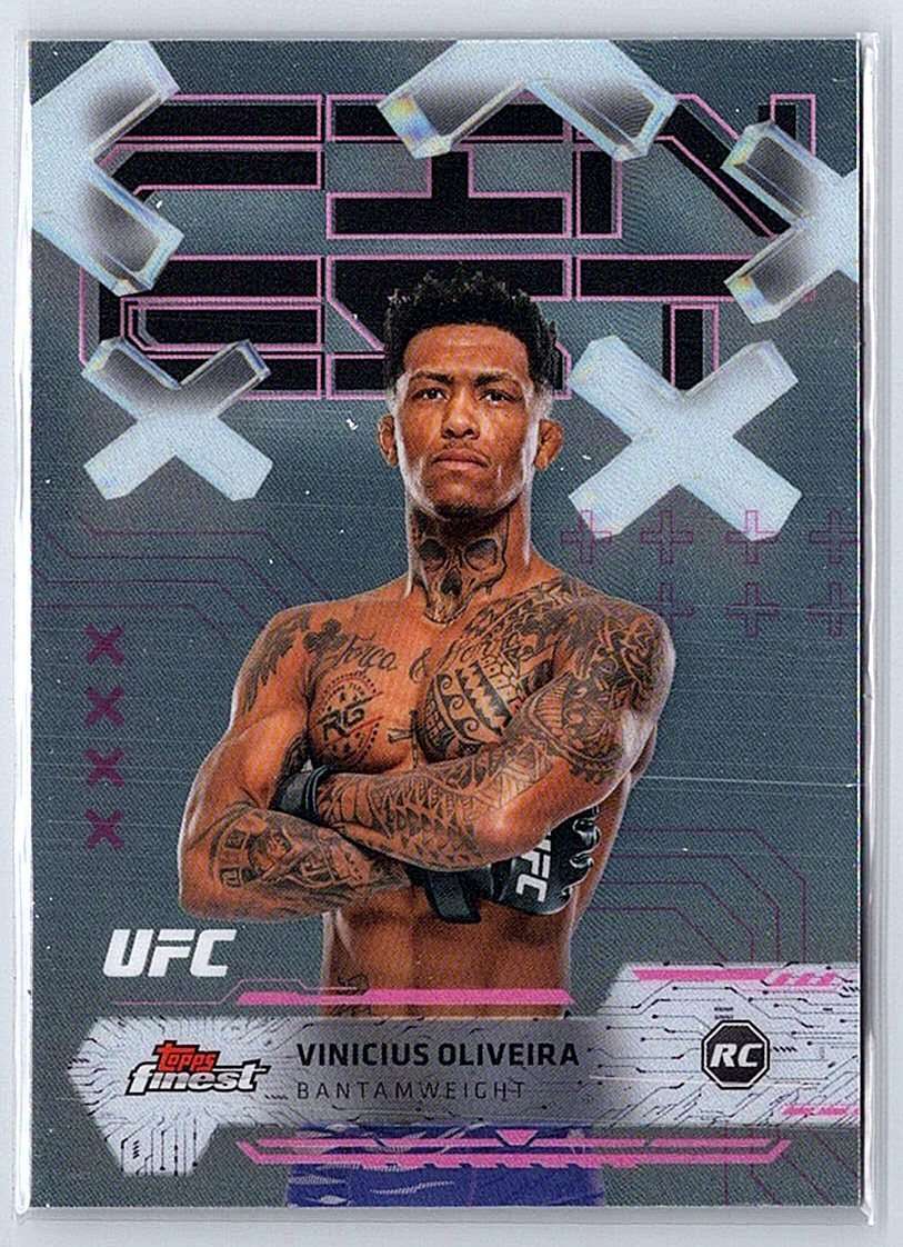 Vinicius Oliveira 2025 Topps Finest UFC #93 RC - NM