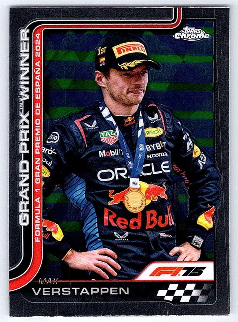 Max Verstappen F1 Topps Chrome 2025 #102 - NM