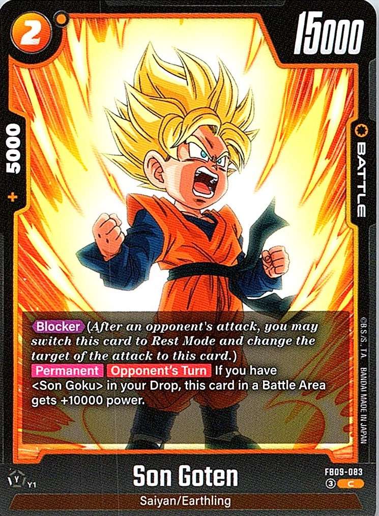 Son Goten Dual Evolution #FB09-083 - NM
