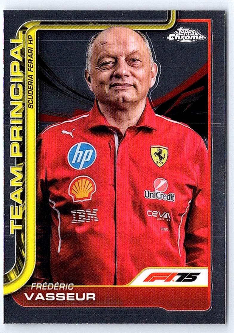 Frdric Vasseur F1 Topps Chrome 2025 #193 - NM