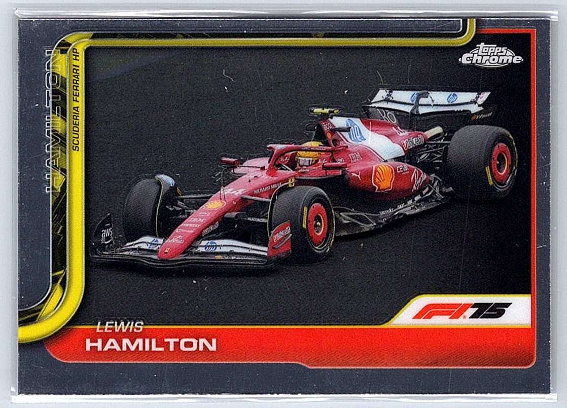 Lewis Hamilton F1 Topps Chrome 2025 #76 - NM