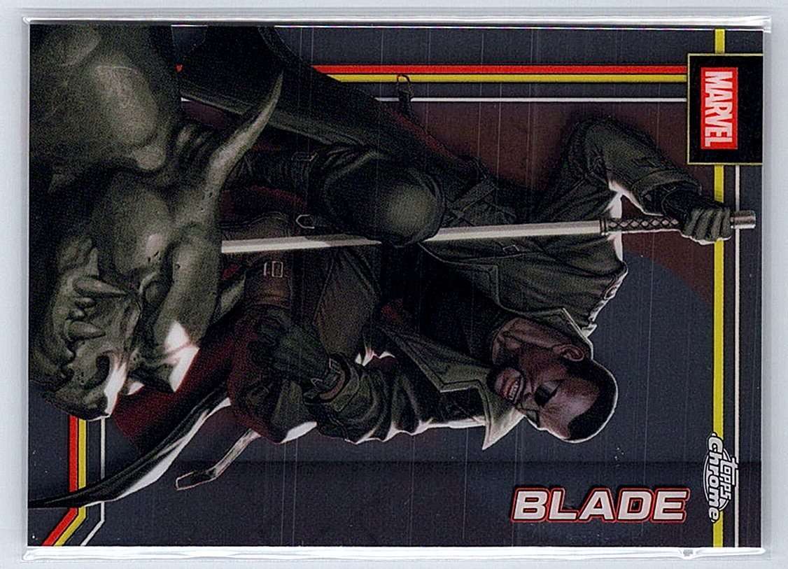 Blade Topps Marvel Comics Chrome 2026 #017 - NM