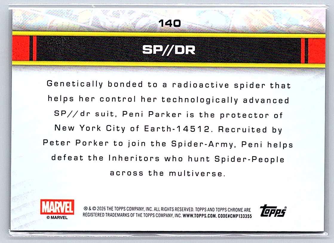SP//DR Topps Marvel Comics Chrome 2026 #140 - NM
