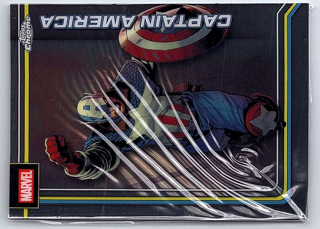 CAPTAIN AMERICA Topps Marvel Comics Chrome 2026 #019 - NM