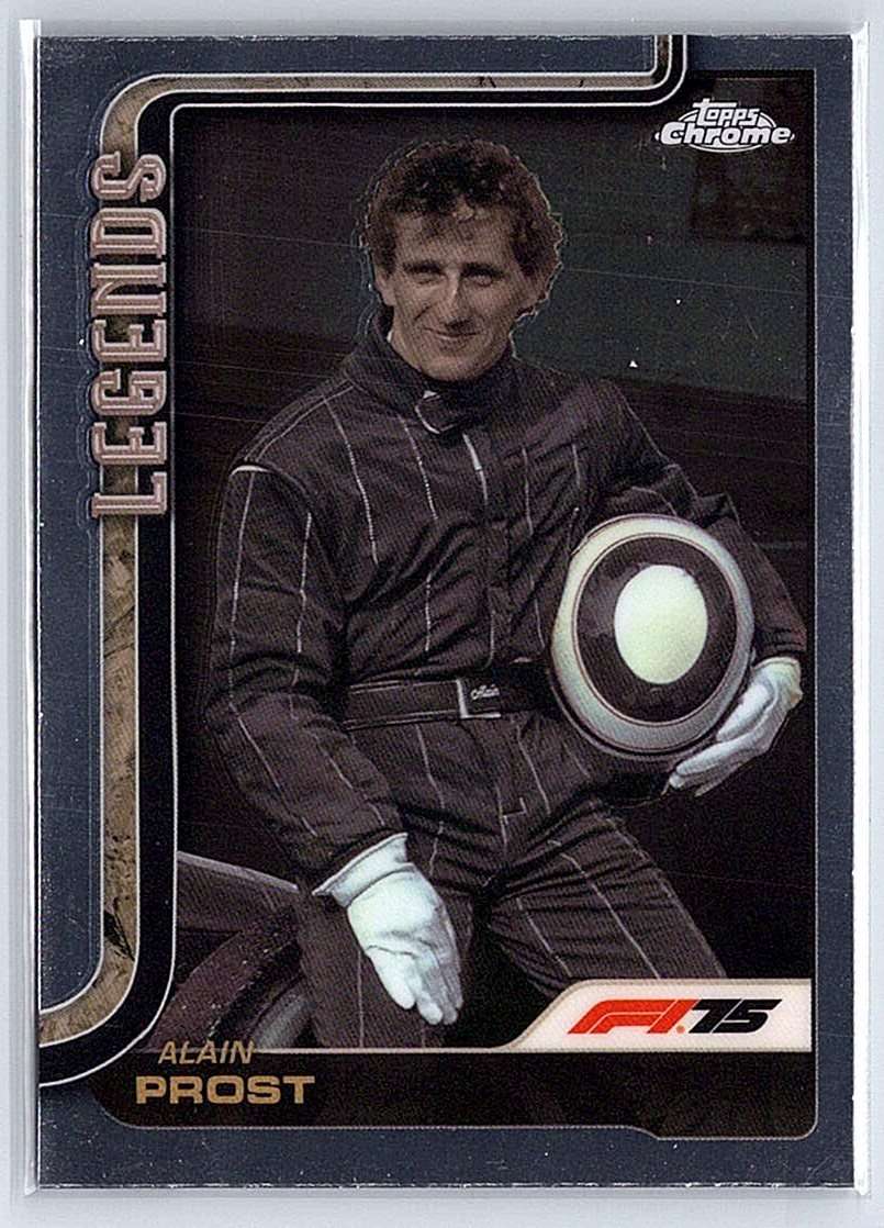 Alain Prost F1 Topps Chrome 2025 #149 - NM