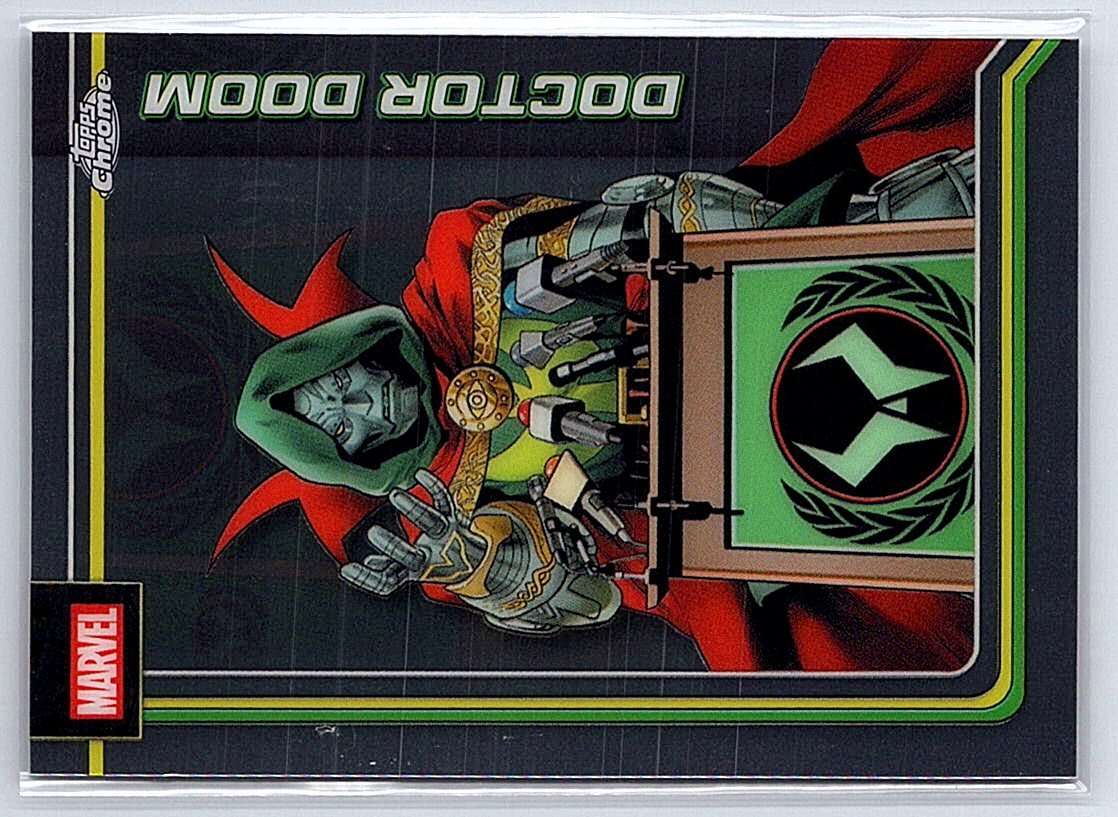 Doctor Doom Topps Marvel Comics Chrome 2026 #028 - NM