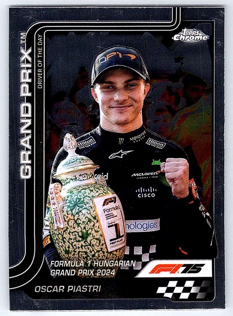 Oscar Piastri F1 Topps Chrome 2025 #134 - NM